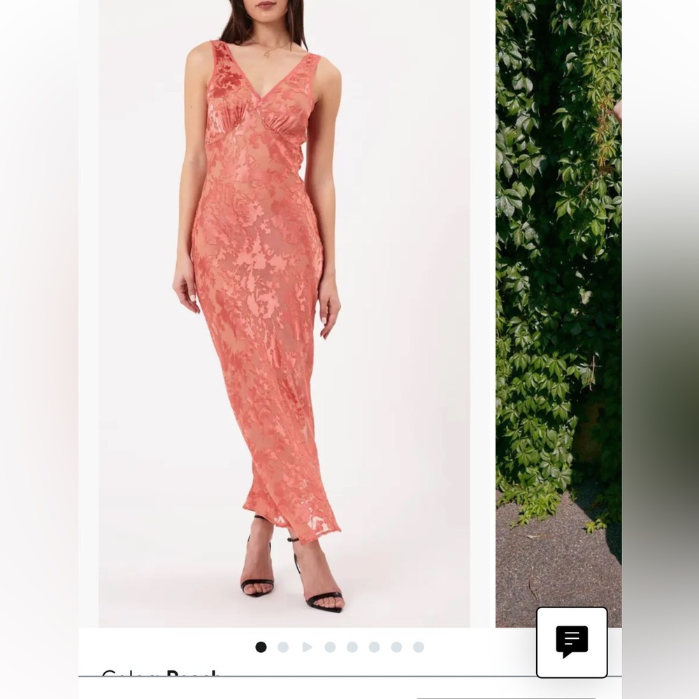 Rolla’s Eliza Burnout Sleeveless Maxi Dress